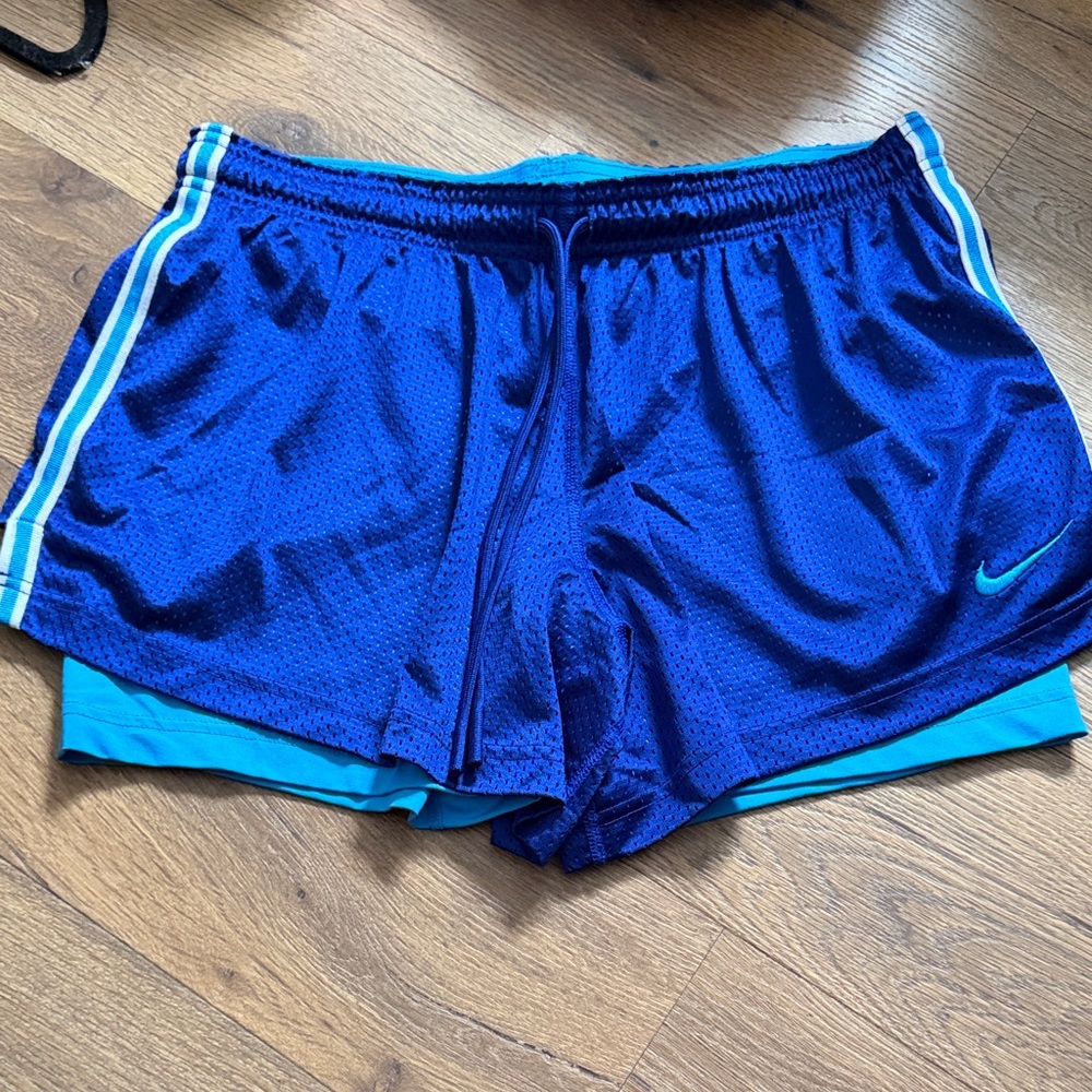 Nike Royal Blue Women's Athletic Shorts